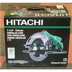 NEW HITACHI CIRCULAR SAW 7-1/4" WITH CASE IN BOX