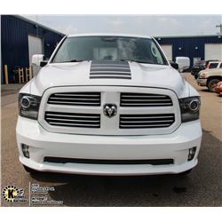 FLEET UNRESERVED! 2014 DODGE RAM 1500 SPORT QUAD