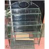 Image 1 : WROUGHT IRON STAND WITH 5 SHELVES