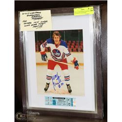 WILLY LINDSTROM GUARANTEED AUTHENTIC AUTOGRAPH