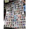 Image 1 : 1990-91 OPC UNCUT CARD SHEET WITH GRETZKY