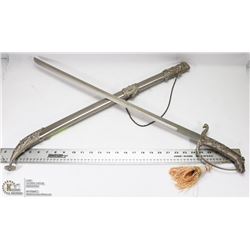 HORSE DESIGN SWORD WITH SCABBARD