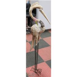 TALL WOOD BIRD 51" TALL