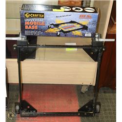 CRAFTEX UNIVERSAL MOBILE BASE 450LB CAPACITY