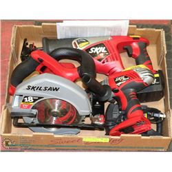 SKIL 18V CIRCULAR SAW, RECIPROCATING SAW AND