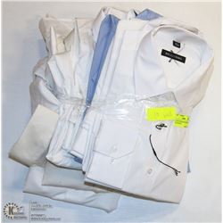 LOT OF 10 NEW MENS DRESS SHIRTS INCL GRAFTON