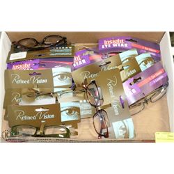 TRAY OF READING GLASSES-AS THEY COME