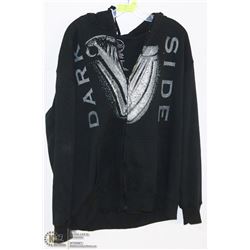 NEW GUINNESS SIZE LT DARK SIDE ZIPPERED HOODIE