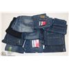 Image 1 : SHELF OF ASSORTED NEW MENS JEANS INCL CARHARTT,