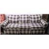 Image 1 : 83" PLAID SKLAR AND PEPLAR SOFA