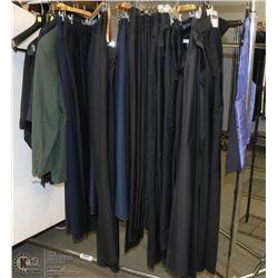 NEW MENS CLOTHING INCL. SUIT JACKETS, PANTS X25