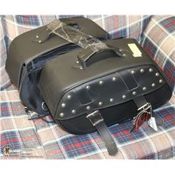 NEW BLACK VINYL WATERPROOF MOTORCYCLE