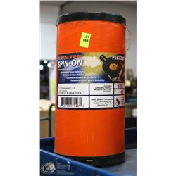 CONTAINER OF 20+  WALTER SPIN ON 5" GRINDER DISCS