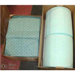 2 BOXES WITH ASSORTED ABSORBING PADS