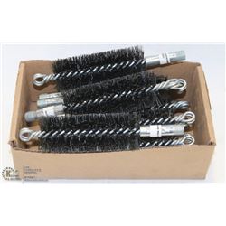 BOX OF WIRE BRUSH CLEANING TOOLS