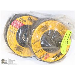 BAG OF 10 DEWALT 4.5" METAL GRINDING DISCS