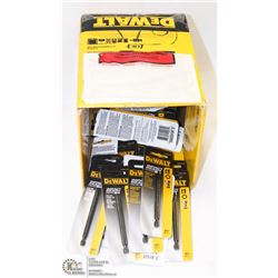 BOX OF 3.5" DEWALT DRILL BIT TIPS
