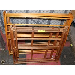 GROUP OF 3 TOWEL RACKS