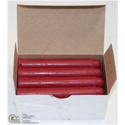 CASE OF 12 BURGUNDY COMMERCIAL WAX MARKERS