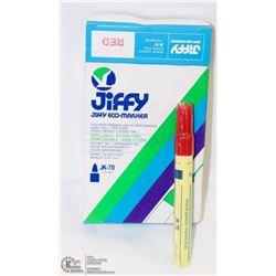 BOX OF 1 DOZEN JIFFY FINE POINT ECO MARKERS
