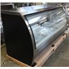 Image 2 : NEW 72" CURVED GLASS DELI COOLER