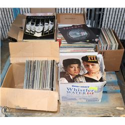 PALLET FULL OF 33RPM RECORDS.