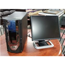 NZXT GAMING COMPUTER TOWER, COMES WITH MONITOR
