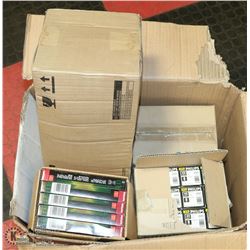 BOX OF ASSORTED NEW LIGHT BULBS