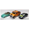 Image 1 : HUMMER H2, PORCHE CARRERA 911 & PORCHE TARGA