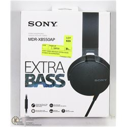 SONY MDR-XB550AP EXTRA BASS STEREO HEADPHONES