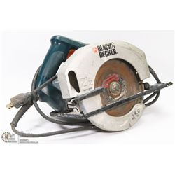 BLACK & ECKER CIRCULAR SAW.