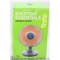 EVERYDAY ESSENTIALS PARABOLIC HEATER.