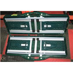 PORTABLE PICNIC TABLE-HOLDS WEIGHT OF 4 ADULTS -