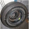Image 1 : 265/75R16 YOKOHAMA A.T. TIRE ON 8 BOLT GMC RIM.