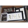 Image 1 : BOX OF VINTAGE PICTURES SOLD WITH BOX OF