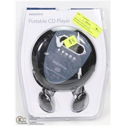 INSIGNIA PORTABLE CD PLAYER-ORIGINAL PACKAGE