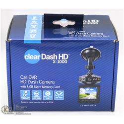 CLEAR DASH HD DASH CAMERA WIDE ANGLE