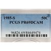 Image 3 : 1985-S KENNEDY HALF DOLLAR PCGS PR69 DCAM