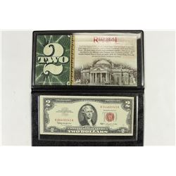 1963 $2 US NOTE RED SEAL