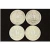 Image 2 : 1948-D,52-D,61 & 64 WASHINGTON SILVER QUARTERS