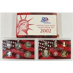 2002 US SILVER PROOF SET (WITH BOX)