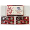 Image 1 : 2002 US SILVER PROOF SET (WITH BOX)