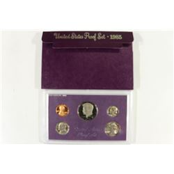 1985 US PROOF SET (WITH BOX)
