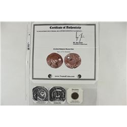 285-310 A.D. MAXIMIAN ANCIENT COIN HOLED