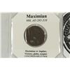 Image 3 : 285-310 A.D. MAXIMIAN ANCIENT COIN HOLED
