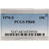 Image 3 : 1970-S ROOSEVELT DIME PCGS PR68