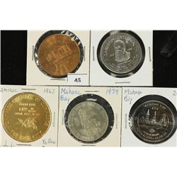 1967 & 1987 CARDSTON,1967 CAMROSE & 1979 & 05