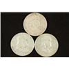 Image 1 : 1959-D,62-D & 63-D FRANKLIN HALF DOLLARS