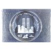 Image 2 : 2006 CONGO 10 FRANC ACRYLIC COIN TWIN TOWERS