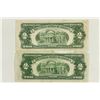 Image 2 : 1928-D & 1953 $2 US NOTES RED SEALS